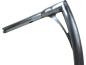 Preview: 430 Extra Tall Flow Bar Super Fat Handlebar for Road Glide with 1 1/4" Clamp Diameter 3-Hole Raw 1,4" Throttle By Wire