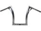 Preview: 280 Medium Flow Bar Super Fat Handlebar for Road King with 1 1/4" Clamp Diameter 3-Hole Raw 1,4" Throttle By Wire
