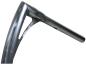 Preview: 430 Extra Tall Flow Bar Super Fat Handlebar for Road King with 1 1/4" Clamp Diameter 3-Hole Raw 1,4" Throttle By Wire