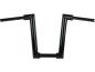 Preview: 2" Str8UP Handlebar for Softail Tall (380mm), Width Lower Tube 260 mm Black Powder Coated Cable Clutch Throttle By Wire