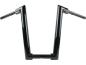 Preview: 2" Str8UP Handlebar for Softail Extra Tall (430mm), Width Lower Tube 260 mm Black Powder Coated Hydraulic Clutch Throttle By Wire