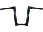 Preview: 2" Str8UP Handlebar for Softail Tall (380mm), Width Lower Tube 260 mm Black Powder Coated Hydraulic Clutch Throttle By Wire