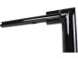 Preview: 2" Str8UP Handlebar for Softail Tall (380mm), Width Lower Tube 260 mm Black Powder Coated Hydraulic Clutch Throttle By Wire
