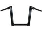 Preview: 2" Str8UP Handlebar for Road Glide Tall (380mm) Black Powder Coated Cable Clutch