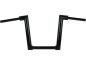 Preview: 2" Str8UP Handlebar for Road Glide Tall (380mm) Black Powder Coated Cable Clutch