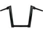 Preview: 2" Str8UP Handlebar for Road Glide Tall (380mm) Black Powder Coated Hydraulic Clutch Throttle By Wire