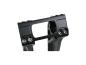 Preview: 6" Fastback Risers for OE Digital Speedometer Black 1" Anodized