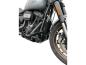 Preview: Club Style Engine Guard for M8 Softail with Oil Cooler Protection Black Powder Coated