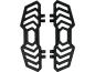 Preview: Trackboard Driver Floorboards Black Anodized