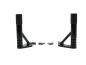 Preview: Club Style Engine Guard for M8 Softail with Oil Cooler Protection Black Powder Coated Rear