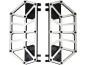 Preview: Next Level NXL Floorboards Brushed Stainless Steel Cover Black Anodized
