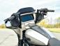 Preview: 330 Medium Bagger Flow Bar Super Fat Handlebar for Street Glide with 1" Clamp Diameter 3-Hole Gloss Black Powder Coated 1,4" Throttle By Wire (Switch Housing Sensor)