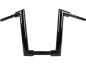 Preview: 2" Str8UP Handlebar for Road Glide Tall (380mm) Black Powder Coated Cable Clutch Throttle By Wire (Switch Housing Sensor)
