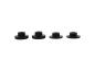 Preview: Solid Riser Bushings Black Anodized
