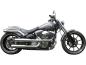 Preview: BSL EXHAUST Shotgun OEM Headers Heatshield chrome hole Chrome - BSL Krümmer Jekill and Hyde für Harley Davidson 11-16 Softail