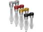 Preview: 10" Clubstyle Straight Risers With Black Clamp Silver 1"