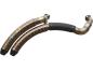 Preview: BSL Exhaust Rainbow V2 Snake on the Road Exhaust System , Black Hole Heat Shield, Black Smith and Listen End Cap, Outline 2,5" - BSL Auspuffanlage für Harley Davidson 87-16 Softail