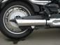 Preview: MCJ - 2 in 1 Racing Endtöpfe mit Krümmer - YAMAHA MIDNIGHT STAR 1300