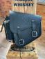 Preview: Choppers n Partys Softail Schwingentasche mit Flaschenhalter Ledertasche Tasche Seitentasche
