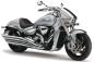 Preview: MCJ - 2 in 2 Royal in Chrom oder Schwarz mit Endkappen wählbar - SUZUKI INTRUDER 600-750-800