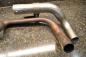Preview: Hochleistungs Krümmeranlage in Edelstahl Handgefertigt mit Schweissnaht Optik für Harley Davidson Tri Glide ULTRA CLASSIC FLHTCUTG  Bj. 2017 bis 2023 - 2/1/2 M8 XXX Hi-Output Stainless Steel Head Pipe Krümmer - Kopie