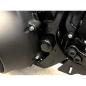 Preview: Killer Custom, swingarm axle cover Satz. Gloss schwarz – 2018–2025 · Softail (ausgenommen 19-20 FXDRS)