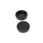 Preview: Killer Custom, fork tube cap bolt cover Satz. schwarz. 2-piece – Softail: 18-20Softail FXBB Street Bob 107; 21-24FXBBS Street Bob 114; 25-26 FXBB Street Bob 117; 20-24FXST Softail Standard 107