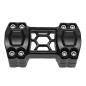 Preview: Killer Custom, 1-1/4" 'Task Force' risers. 2" rise. Black
