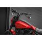 Preview: Killer Custom, 'Back Saver' Raked T-Bar Mega Lenker 10" – 2004–2024 · H-D mit 3.5" riser mount hole spacing mit square digital speedo or KOSO D2 speedo (ausgenommen hydraulic clutch models)