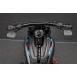Preview: Killer Custom, "Drag-T" Mega Handlebars. Gloss schwarz – 2073–2024 · H-D mit 3.5" riser mount hole spacing (ausgenommen hydraulic clutch models)