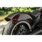 Preview: Killer Custom, Hinterradschutzblech Apache II. schwarz – ab 2015 · Indian Scout