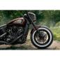 Preview: Killer Custom, Front Axle Cover Satz. schwarz – ab 2015 · Indian Scout