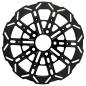Preview: Kodlin by SBS, "10-spoke" Brems rotor hinten. Schwarz | Passend: hinten: 2000–2026 Softail (außer 2017 FXSE); 2000–2017 Dyna (außer 2016–2017 FXDLS); 2000–2007 Touring; 2000–2010 XL (außer XR1200)