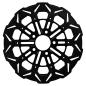 Preview: Kodlin by SBS, "V-Design" Brems rotor hinten. Clear | Passend: hinten: 2008–2026 Touring