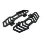 Preview: Kodlin "Track" Trittbretter. Schwarz anodized | Passend: 1986–2017 (NU) FL Softail; 2012–2016 (NU) Dyna FLD Switchback; 1983–2026 FLT/Touring; 2009–2026 Trikes