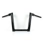 Preview: Kodlin, 2" Str8Up handlebar tall 38 cm high. Black