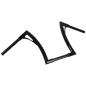 Preview: Kodlin, 1-1/4" Flow Bar. Tall, without brace. Black