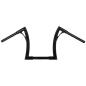 Preview: Kodlin, 1-1/4" Flow Bar. Tall, without brace. Black