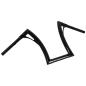 Preview: Kodlin Flow-bar super fat Lenker hoch. Schwarz | Passend: 2018–2024 Softail mit 1.25" I.D. risers (NU)