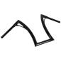 Preview: Kodlin Flow-bar super fat Lenker extrahoch. Schwarz | Passend: 2018–2024 Softail mit 1.25" I.D. risers (NU)