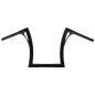 Preview: Kodlin Flow-bar super fat Lenker hoch. Schwarz | Passend: Road Glides: 2015–2023 FLTRX; FLTRXS; FLTRXST; FLTRU; 2020–2021 FLTRXSE (außer other CVO). Modelle mit 1.25" Durchmesser risers (NU)