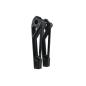 Preview: Kodlin universell Fastback Riser 10". Schwarz | Passend: Alle H-D mit 1"handlebar clamp area und 3.5" riser mount spacing
