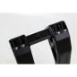 Preview: Kodlin universell Fastback Riser 8". Schwarz | Passend: Alle H-D mit 1"handlebar clamp area und 3.5" riser mount spacing