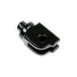 Preview: Kodlin verzahnt Fahrer Fußrastenadapter. Schwarz | Passend: 2018–2026 Softail (außer Modelle mit floorboards); 2021–2026 RH1250S Sportster S; 2021–2026 RA1250/S Pan America; 2021–2022 (NU) Livewire