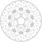 Preview: Brembo schwimmend gelagerte Edelstahl-Bremsscheibe hinten – 00-26 Softail (außer 2017 FXSE); 00-17 Dyna (außer FXDLS); 00-07 FLT/Touring; 00-10 XL Sportster