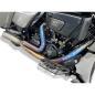 Preview: Kodlin NXL Trittbretter. Schwarz / Edelstahl | Passend: 1986–2017 FL Softail; 2012–2016 Dyna FLD Switchback; 1983–2026 Touring; 2009–2026 Trikes