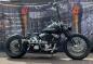 Preview: MCJ - 2 in 1 Hot Rod Komplett Anlage in Chrom oder Schwarz mit EG Erlaubnis - SOFTAIL DELUXE 1450 BIS BJ. 2006
