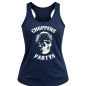Preview: CnP Choppers n Partys Damen Tank Top Black Skull Bandana Schwarz Totenkopf  Motorrad