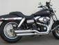 Preview: MCJ - 2 in 2 Royal in Chrom oder Schwarz mit Endkappen wählbar - DYNA 1690 Model 2017 (STREET BOB - LOW RIDER)