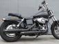 Preview: MCJ - 2 in 2 Royal in Schwarz oder Chrom mit Hitzeschutzblech (mit Löcher oder ohne) - DYNA 1690 Model 2017 (STREET BOB - LOW RIDER)